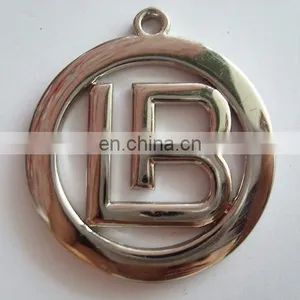 Custom Logo Gold Heart Metal Clothing Labels Garment Accessories thumbnail-5