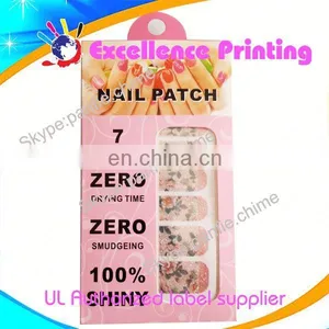 Hot Sale Self Adhesive Populer Paper Printing Nail Stickers thumbnail-1