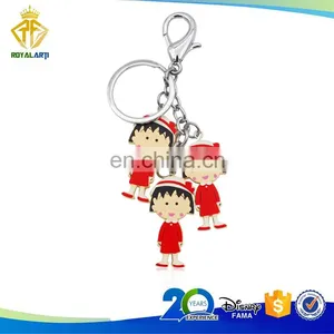 Factory Price Lovely Custom Cartoon Hard PVC Keychain thumbnail-4