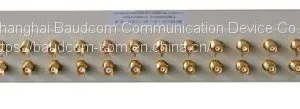 16 Ports E1 Balun Panel L9 1.6/5.6 Coaxial to 120 Ohm Impedance Converter thumbnail-1
