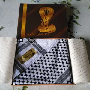 Boutique Arafat Shemagh / Arab Shemagh / Arab Scarf / Arafat Jacquard Scarf / Arafat Scar thumbnail-5