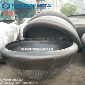Hot Forging Steel Hemisphere Hemispherical Head for Hydrogenation Reactor thumbnail-3