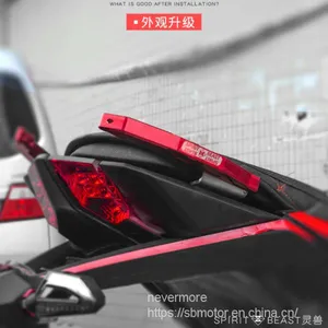 Spirit Beast Motorcycle Modified Rear Wing Storm Eye Back Armrest Cool Styling Holder CB190L1 thumbnail-4