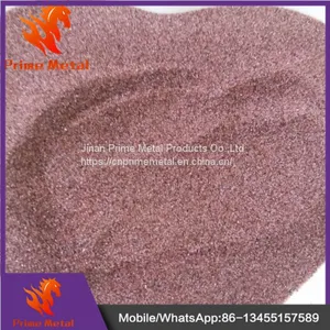 Pink Garnet Sand 30/60 Mesh for Sandblasting thumbnail-1