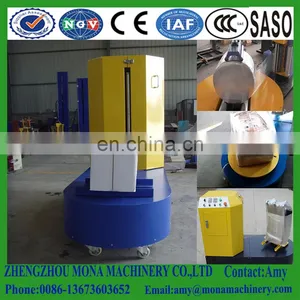 HOT !!!wood Pallet Stretch Wrapping Machine/Stretch Film Machine Price/Airport Luggage Wrapping Machine' PRICE thumbnail-2