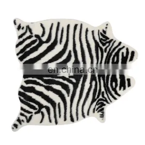 Popular Upscale Comfortable so Soft Imitation Animal Fur Shaggy Living Room Rugs Carpet thumbnail-1