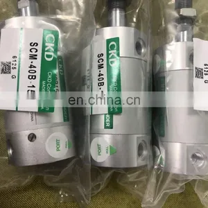 CKD Type Pneumatic Aluminum Alloy Light Cylinder SCM-40B-15 thumbnail-2