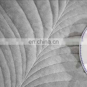 Solid Grey King Size Lightweight Washed Quilt Set Coverlet /comforter Bedding Bed Sheets Sets thumbnail-5