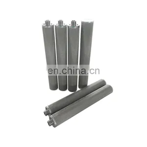 Metal Cylinder Filter Stainless Steel Water Filter Sintered Felt Tube Filter Cartridge thumbnail-5