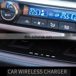 12v-6V/72W Qi Special Vehicle-mounted Fast Car Wireless Charger for Highlander (15-19 Models) thumbnail-4