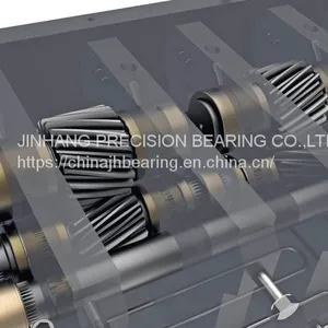 Plastic Parallel Twin Screw Extruder Tandem Bearing M4CT1949E 19x49x88.5mm thumbnail-1