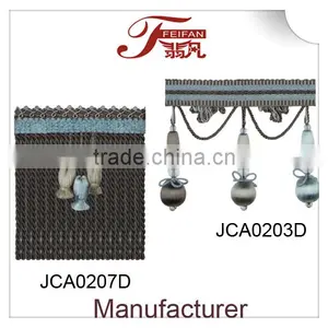 Edinburgh Style--Blue,curtain Tassel Fringe,wholesale Tassels,tassel and Fringe thumbnail-6