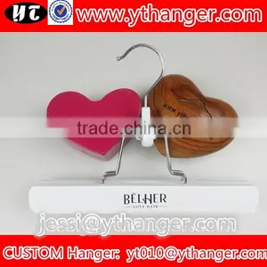 YY0456 Custom Brand Logo Hair Extension Hanger Wigs Wooden Hanger Quality Choice thumbnail-4