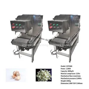 Commercial Chain Type Garlic Peeling Machine High Capacity Garlic Peeling Machine Automatic Garlic Peeler Machine thumbnail-2