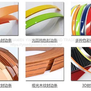 2022 Hot Sale Glossy PVC Cabinets Edge Banding for Decoration thumbnail-3