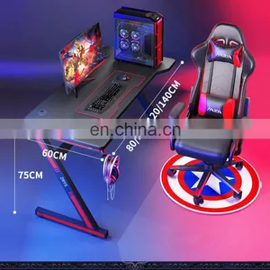 Ready Stock Price Home Office Simple l Shaped Portable Sit Stand PC Computer Gaming Table Computer Desks thumbnail-4
