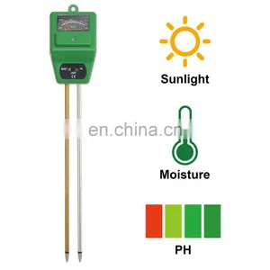 US Free Ship ALLOSUN ETP300C 3 in 1 Moisture Light Analog PH Meter Photometer Portable Hygrometer Acidimeter Garden Soil Tester thumbnail-2