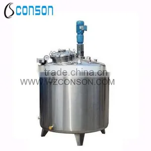 Food Grade Stainless Steel Jacketed Cooling Tank thumbnail-1
