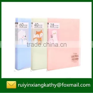 Waterproof PP Custom Design Soft Cover Clear Display Book thumbnail-5