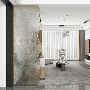 Modern Minimalist Decorative Living Room Divider Art Glass Partition Screen Indoor Partition thumbnail-5