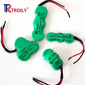 NiMH Coin 3S1P Battery 3.6V 110mAh Rechargeable Battery Packs thumbnail-4