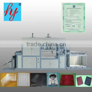 Plastic PVC,PET,PP,PS,HIPS Tray Forming Machine thumbnail-1