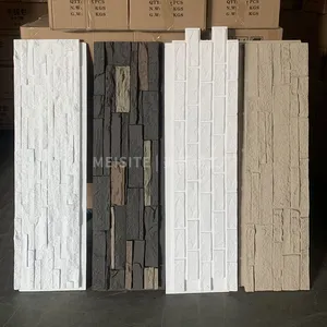 Faux Stone Panel NEU 2025 PU for Exterior and Interior Light Weight Wall Decorative Faux Rock Brick Polyurethane 3d Pu Stone Panel thumbnail-5