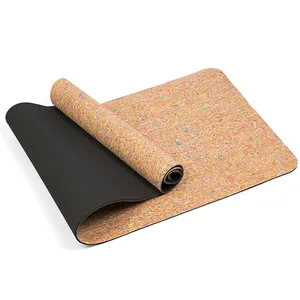 Eco-Conscious Cork Yoga Mat for Professional and Home Fitness Use thumbnail-3