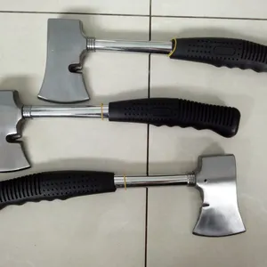 One Piece Camp Axes With Tubular Handle TPR Grip 600G Head and 310mm Handle thumbnail-2