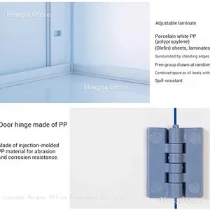 Chemical Safety PP Storing Cabinet With Glass Doors and Dual-Lock System: Corrosion-Resistant and Safe for Laboratories and Industrial Use thumbnail-5