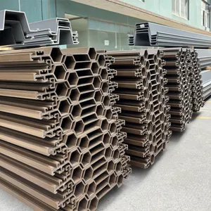 New Trend UV-Resistant Vinyl Seawall Panels Sheet Piling PVC Sheet Pile for Construction thumbnail-2
