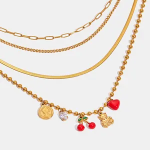 High-Quality Stainless Steel Fashion Jewelry Necklace - Manufacturer Direct thumbnail-2