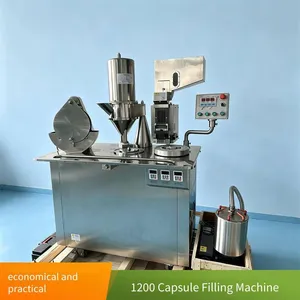 Small Integrated Semi - Automatic Capsule Filling Machine for Hollow Capsules, Suitable for Filling Granules and Powders Into Hard Capsules thumbnail-1