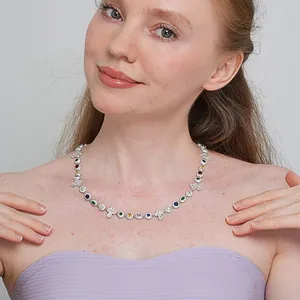 Shining Star Jewelry Woman's Hip Hop With Gold Plated Cross Necklace Chain thumbnail-5