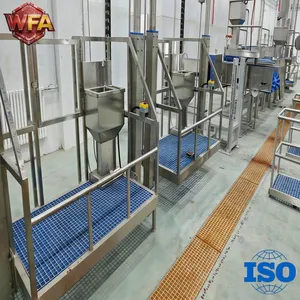 Hydraulic Cattle Stunning Box Carcass Splitting Saw Automatic Cow Hide Skinner Removal Machine Slaughterhouse Rail System thumbnail-2