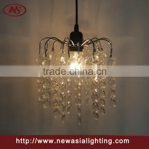 Simple Decorative Crystal Pendant Light thumbnail-1