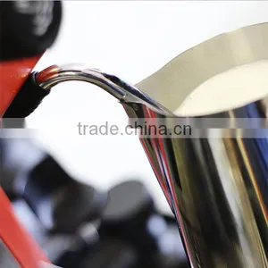 Whalesale Stainless Steel Latte Milk Steaming Frothing Pitcher thumbnail-4