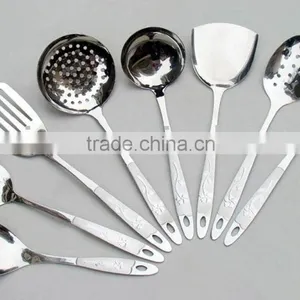 8pcs Stainless Steel Kitchenware Utensil With Stainless Steel Handle thumbnail-1