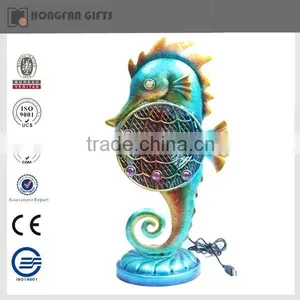 Metal Sea Horse Cheap Small Fan thumbnail-1