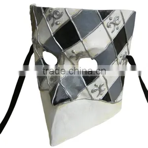 Masquerade Mask Halloween Female Venice Princess Mask For Lady thumbnail-3