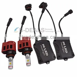B-deals P6 45W LED Headlight for Cars Mini Size H4, H7, H8, H9, H10, H13, H16, 9004, 9007, 5202 thumbnail-4