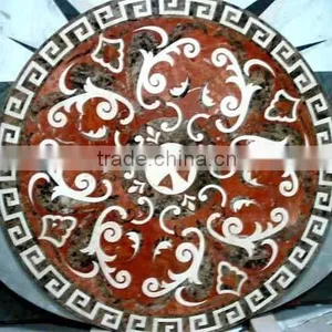 Marble Stone Water Jet Medallion Pattern HHM-SD002 thumbnail-1