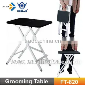 Wooden Top Portable Pet Grooming Table FT-820 thumbnail-1