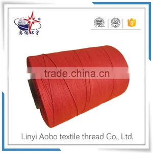 Red 100% Cone Polyester Hand Sewing Thread thumbnail-3