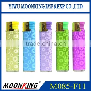 Customized Paper Cover Plastic Material Electronic Windproof Cigar Lighter thumbnail-1