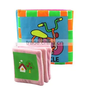 Baby Plush Educational Book/colorful Plush Baby Book thumbnail-1