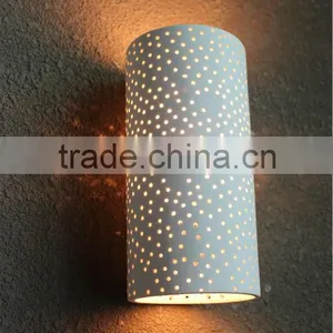 Plaster Gypsum Wall Lamp Light thumbnail-1