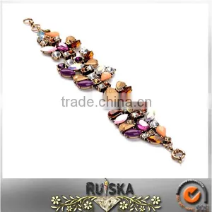 Women Multi Stones Colorful Bracelet thumbnail-1