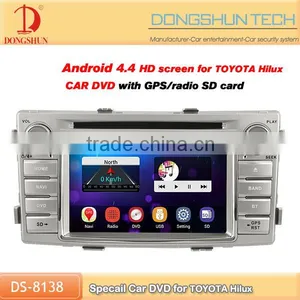 New Arrival Car 2 Din Dvd Player Car Radio for Toyota Hilux thumbnail-1