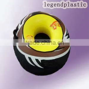 Inflatable One Seat Flocked Pvc Sofa thumbnail-1
